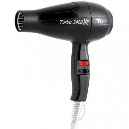 Професійний фен для волосся TICO Professional Turbo 3400 XP BLACK 2000-2200 W