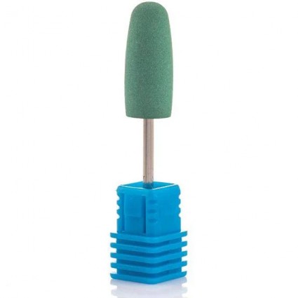 Фреза силіконова Nail Drill Куля довга 601G Зелений Фреза силіконова Nail Drill Куля довга 601G Зелений
