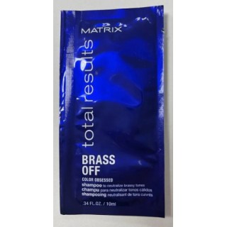 Шампунь для нейтралізації жовтизни Matrix Total results Brass off 10 мл