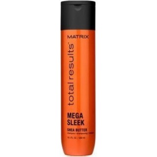 Шампунь для неслухняного волосся й захисту вологи Matrix Total results Mega Sleek 300 мл