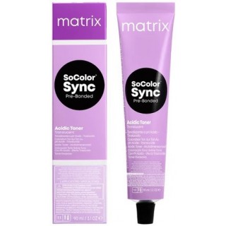 Безаміачний тонер на кислотній основі для волосся Matrix SoColor Sync Pre-Bonded Acidic Toner  10РR 90 мл