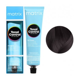 Тонер для волосся Matrix Color SYNC Tonal Control 4AA шатен глибокий попелястий 90 мл