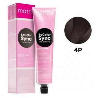 Безаміачна крем-фарба Matrix SoColor Sync 4P 90 мл