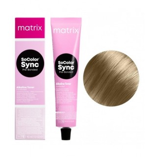 Тонуюча фарба для волосся без аміаку Matrix SoColor Sync Pre-Bonded 9NA Дуже світлий блондин натуральний 90 мл