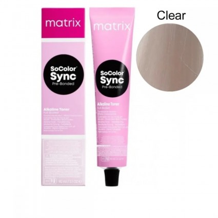 Крем-фарба для волосся без аміаку Matrix SoColor Sync CLEAR Прозорий 90 мл