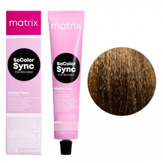 Крем-фарба для волосся без аміаку Matrix SoColor Sync 6MG Темний блондин мокко золотистий 90 мл