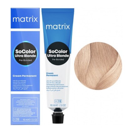 Стійка крем-фарба Matrix SOCOLOR. Pre-Bonded ULtra blondе UL-P Перлинний 90 мл