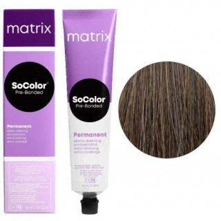 Стійка крем-фарба для волосся Matrix Socolor Pre-Bonded 506NV Темний блондин натуральний фіолетовий 90 мл