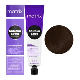 Фарба для волосся Matrix SoColor Extra Pre-Bonded 505NA Світлий шатен натуральний попелястий 90 мл