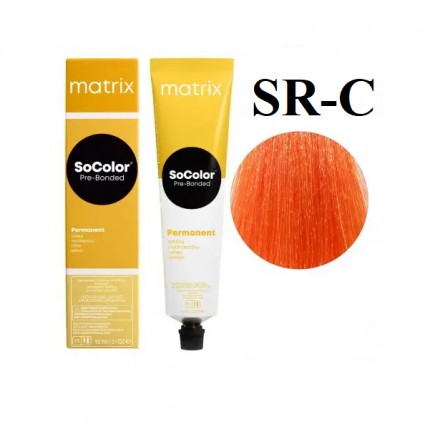 Стійка крем-фарба Matrix Socolor Pre-Bonded SR-C Мідний 90 мл Стійка крем-фарба Matrix Socolor Pre-Bonded SR-C Мідний 90 мл