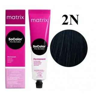 Стійка крем-фарба Matrix Socolor Pre-Bonded 2N Брюнет натуральний 90 мл