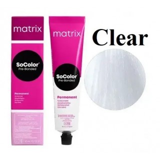 Стійка крем-фарба Matrix Socolor Pre-Bonded Clear Прозорий 90 мл