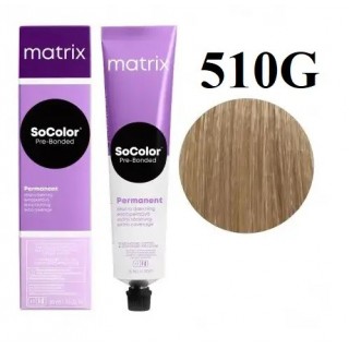 Стійка крем фарба Matrix SOCOLOR Pre-Bonded Extra Coverage 510G Дуже світлий блондин 90 мл