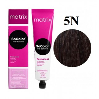 Стійка крем-фарба Matrix Socolor Pre-Bonded 5N Світлий шатен натуральний 90 мл