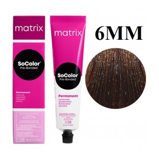 Стійка крем-фарба Matrix Socolor Pre-Bonded 6MM Темний блондин моко-моко 90 мл