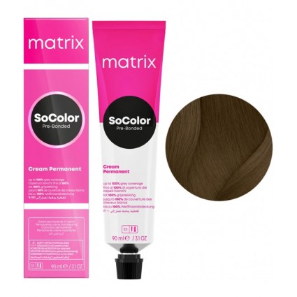 Стійка крем-фарба Matrix Socolor Pre-Bonded 6N Темний блондин натуральний 90 мл