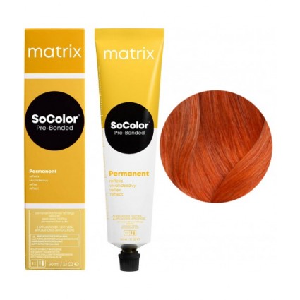 Стійка крем-фарба Matrix Socolor Pre-Bonded 6RC+ Темний блондин червоно-мідний 90 мл Стійка крем-фарба Matrix Socolor Pre-Bonded 6RC+ Темний блондин червоно-мідний 90 мл