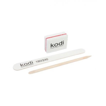 Одноразовий набір д/манікюру (пилка, баф, апельсина, натуральний. паличка) Одноразовий набір д/манікюру (пилка, баф, апельсина, натуральний. паличка)