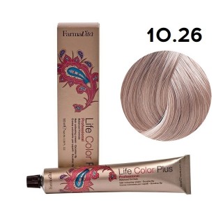 Стійка крем-фарба Farmavita Life Color Plus 10.26 Платиновий блондин червоний ірис 100 мл