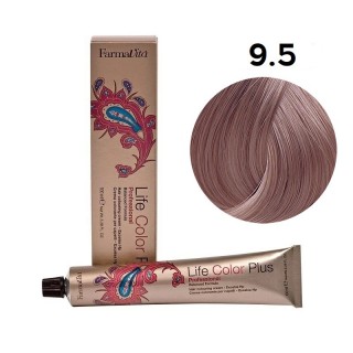 Стійка крем-фарба Farmavita Life Color Plus 9.5 Дуже світлий блондин червоне дерево 100 мл