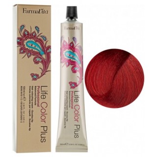 Стійка крем-фарба Farmavita Life Color Plus 6.666 Темний карміново-червоний 100 мл