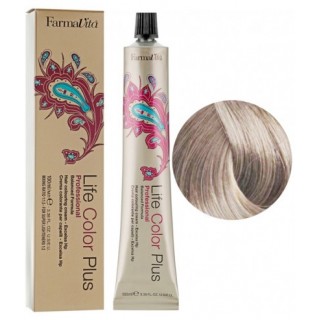 Фарба для волосся Farmavita Life Color Plus 12.021 Спеціальний блондин перловий попелястий 100 мл