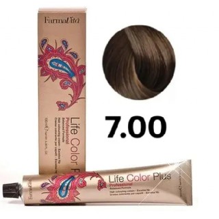 Стійка крем-фарба Farmavita Life Color Plus 7.00 Насичений блондин 100 мл