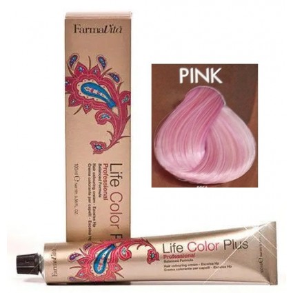 Стійка крем-фарба Farmavita Life Color Plus Pink Рожевий 100 мл