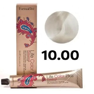 Стійка крем-фарба Farmavita Life Color Plus 10.00 Heйтpaльний 100 мл