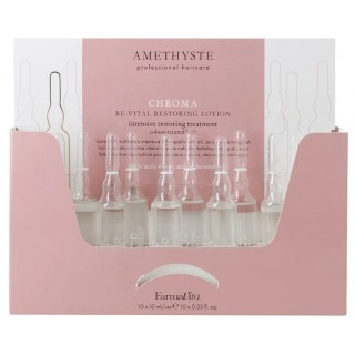 Відновлюючий лосьйон для фарбованого волосся Farmavita Amethyste Chromа Color Re-Vital Restoring Lotion 10х10 мл