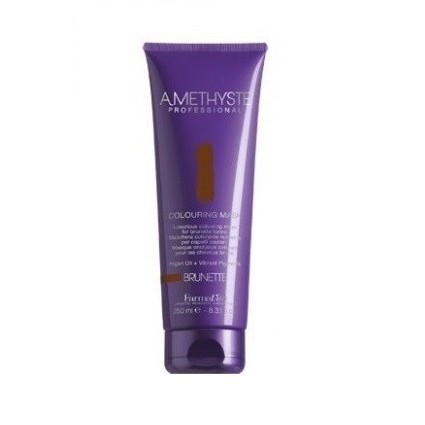 Маска для волосся, фарбувальна, для коричневих відтінків FarmaVita Amethyste Colouring Mask Brunette 250 мл Маска для волосся, фарбувальна, для коричневих відтінків FarmaVita Amethyste Colouring Mask Brunette 250 мл