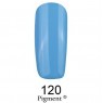 Гель-лак F.O.X Gel Polish Gold Pigment 120 блакитний 12 мл