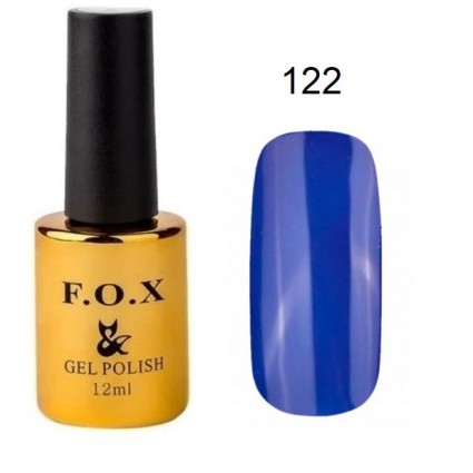 Гель-лак F.O.X Gel Polish Gold Pigment 122 темно-синій 12 мл