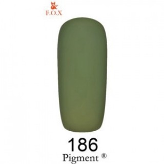 186 F.O.X gel-polish gold Pigment 12мл