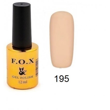 Гель-лак F.O.X Gel Polish Gold Pigment 195 молочно-рожево-бежевий 12 мл Гель-лак F.O.X Gel Polish Gold Pigment 195 молочно-рожево-бежевий 12 мл