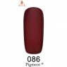 086 F.O.X gel-polish gold Pigment 12мл