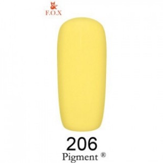 206 F.O.X gel-polish gold Pigment 12мл
