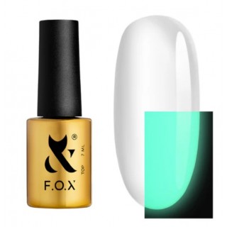 Топове покриття люмінeсцентне F.O.X Luminous Top Green 7 мл