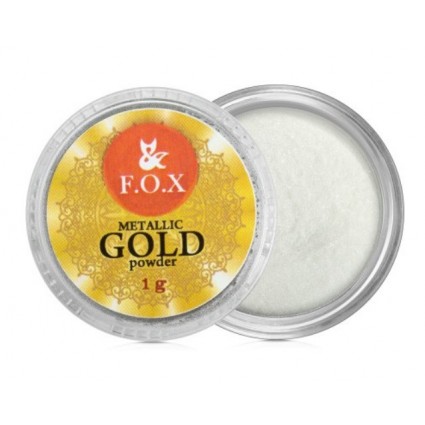 F. O. X Metalic mirror powder Gold, 1г