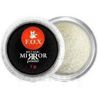 F. O. X Metalic mirror powder Silver, 1г