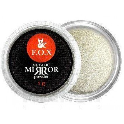 F. O. X Metalic mirror powder Silver, 1г