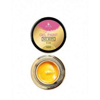 Гель-фарба без липкого шару F.O.X Gel paint No Wipe 005 5 мл