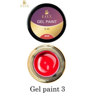 Гель-лак F.O.X Gel paint No Wipe 003 5 мл