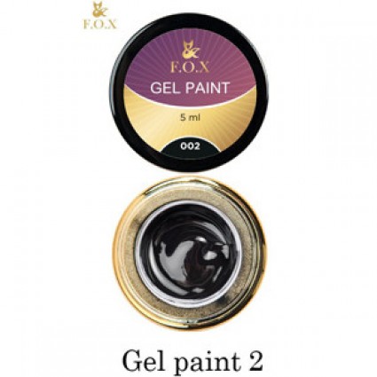 002 F. O. X Gel paint 5 мл