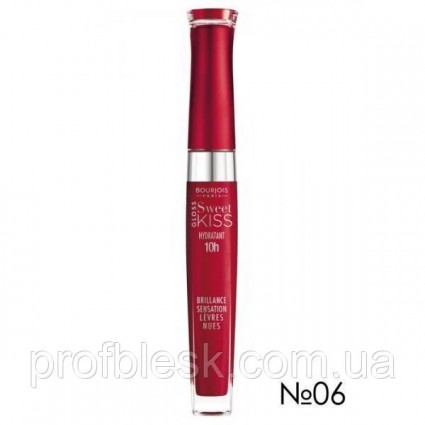 BJ Sweet Kiss gloss hydrant 10h №06 (Carton rouge) 5,7 мл