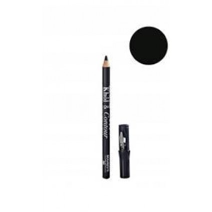 BJ Khol&Contour Карандаш д/глаз №001 (Noir issime) с точилкой