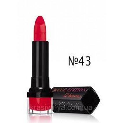 BJ Rouge Edition 12H Помада №43 (Rouge your body) 3,5 г BJ Rouge Edition 12H Помада №43 (Rouge your body) 3,5 г