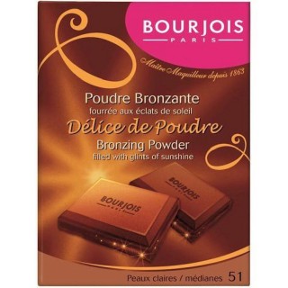 Палітра для макіяжу обличчя Bourjois Delice de Poudre Bronzing&Highlighting Palette No51 18 г