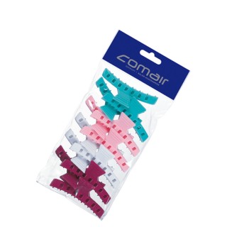 Затискач Comair кольоровий 1 шт