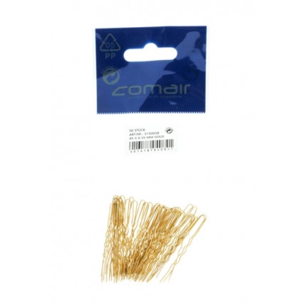 3150058 Шпильки Comair золотистые 4,5см 50шт